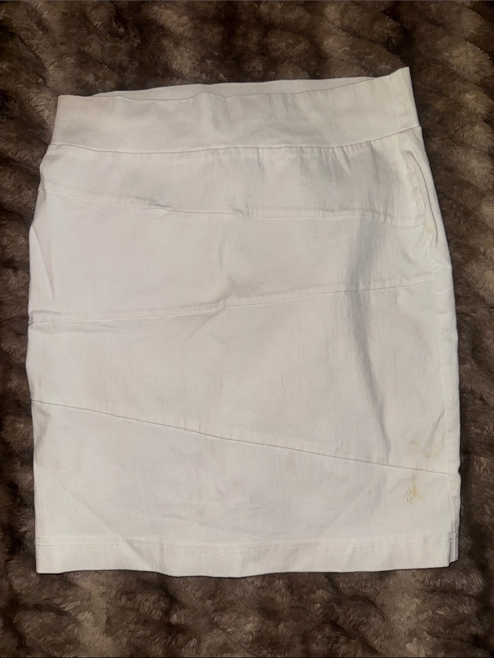Charlotte Russe White Pencil Skirt (pull up)